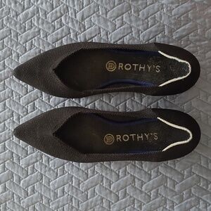 Rothy's Black Women's Flats SIZE 8.5
